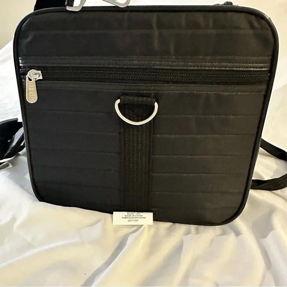 Sherpa Original Deluxe Airline-Approved Dog & Cat Carrier Bag, Black, Medium